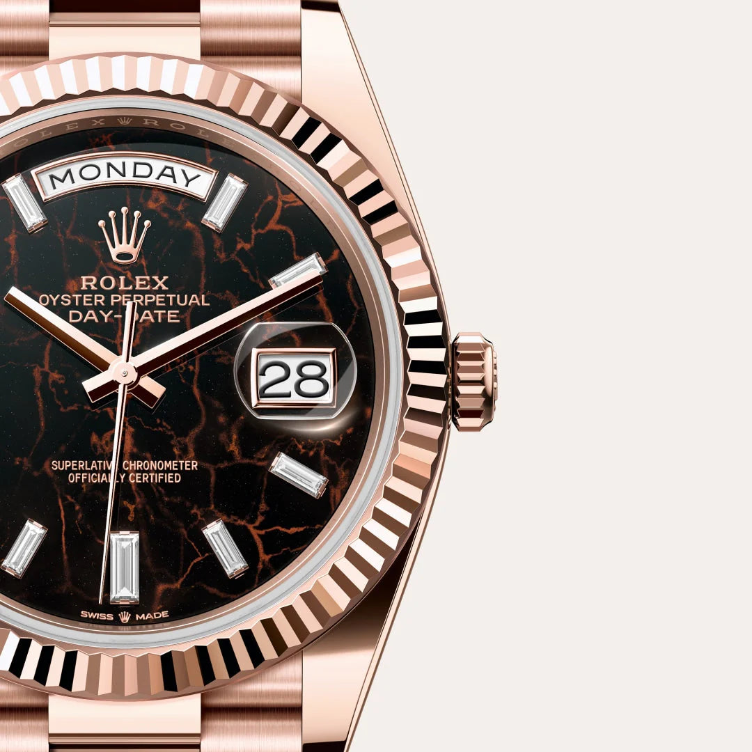 Rolex Day-Date Everose Gold Diamond
