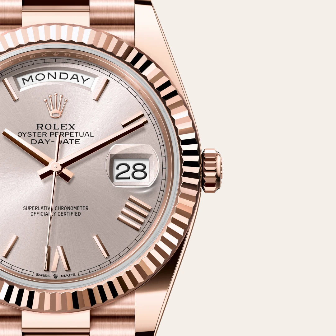 Rolex President Day Date Rose Dial