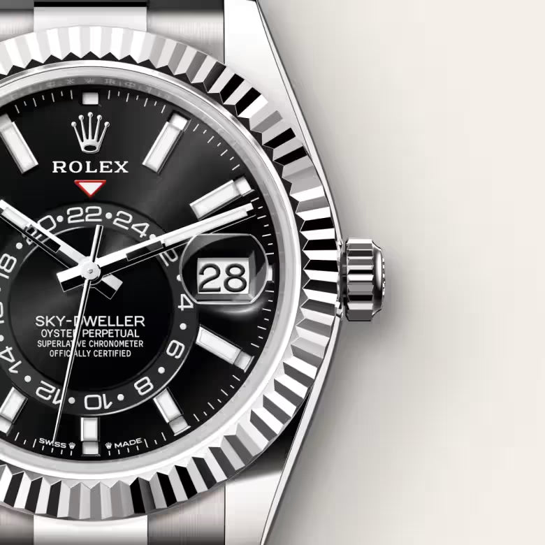 Rolex Sky-Dweller GMT Automatic Chronometer Black Dial