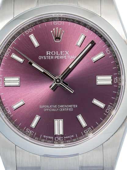 Rolex montre Purple Oyster Perpetual