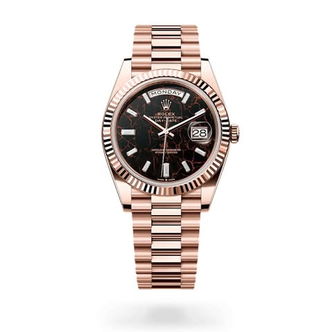 Rolex  Day-Date Everose Gold Diamond
