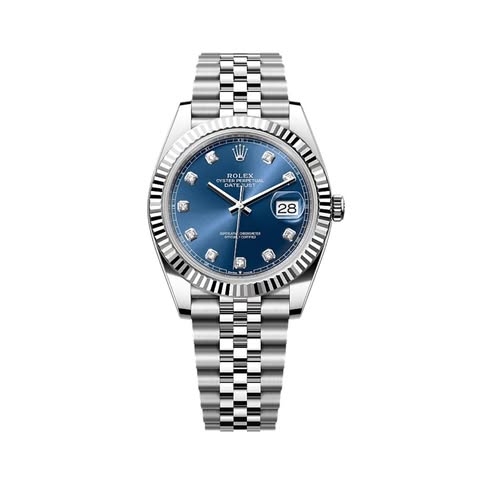 Rolex  Datejust Blue Diamond Dial