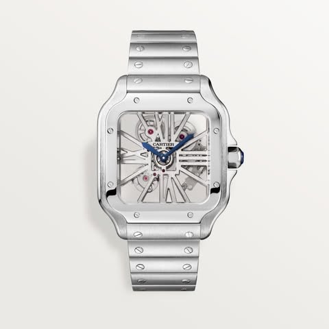 Montre squelette Santos Cartier