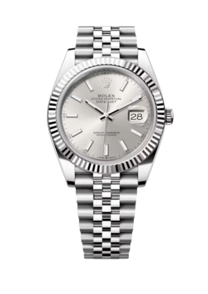 Rolex Datejust argenté