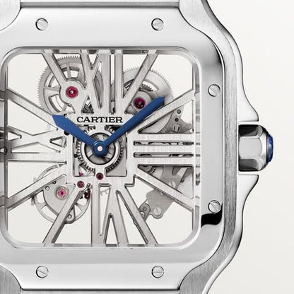Montre squelette Santos Cartier