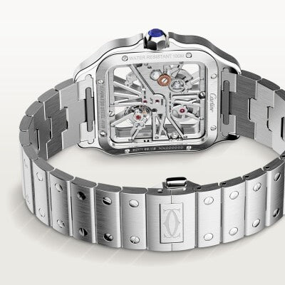 Montre squelette Santos Cartier