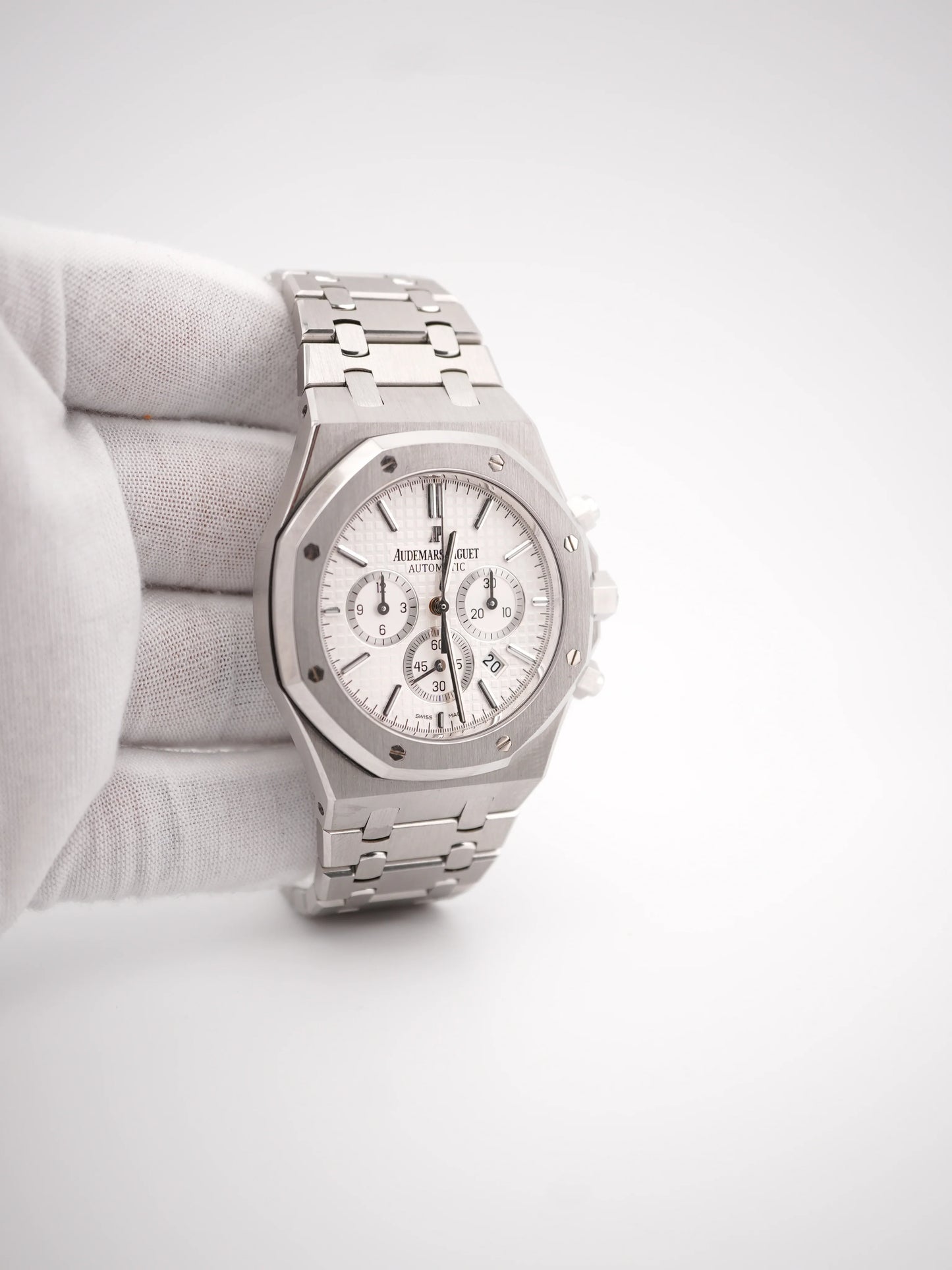 Audemars Piguet Royal Oak Chronograph White Dial