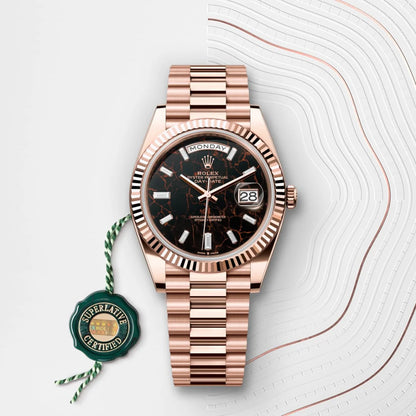 Rolex  Day-Date Everose Gold Diamond