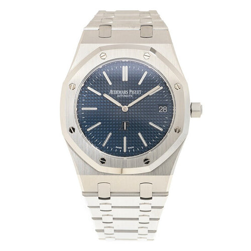 Audemars Piguet  Royal Oak Jumbo Extra Thin Automatic Blue Dial