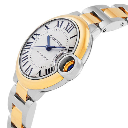Cartier  Ballon Bleu  Automatic Silver Dial