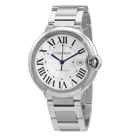 Cartier  Ballon Bleu 42 Automatic White Dial