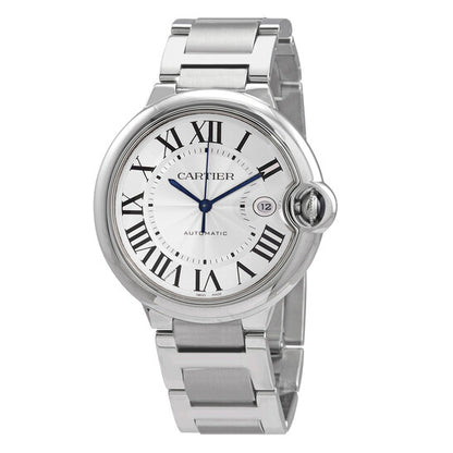 Cartier  Ballon Bleu 42 Automatic White Dial