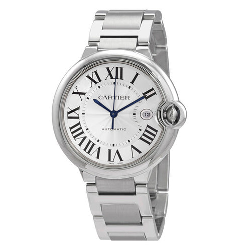 Cartier  Ballon Bleu 42 Automatic White Dial