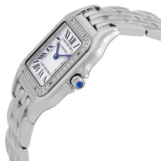 Cartier  Panthère Medium Model Diamond Silver Dial