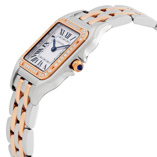 Cartier  Panthere Diamond Silver Dial