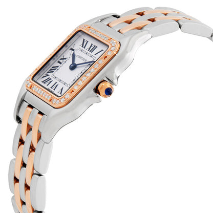 Cartier  Panthere Diamond Silver Dial