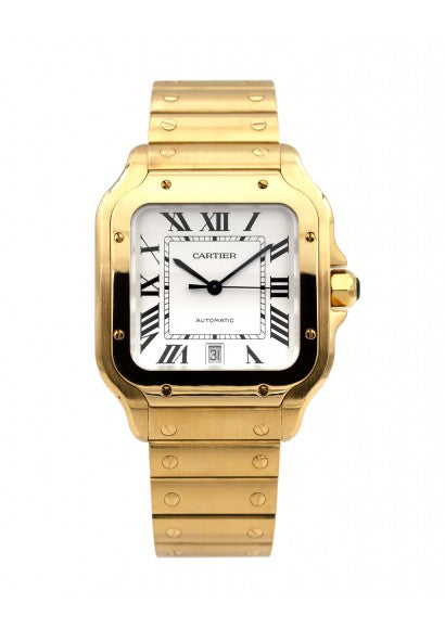 Cartier Santos Gold