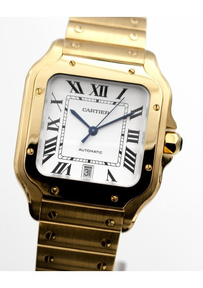 Cartier Santos Gold