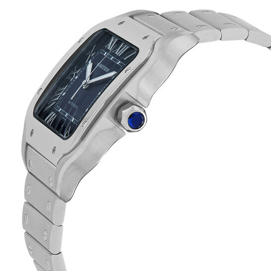 Cartier Santos Large Model Automatic Blue Dial