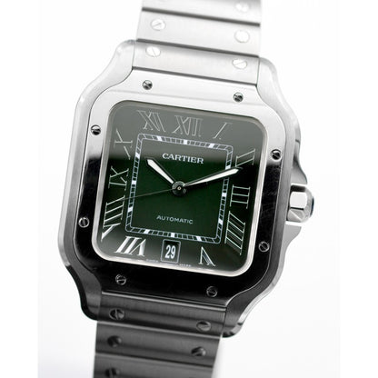 Rolex Cartier Santos GREEN