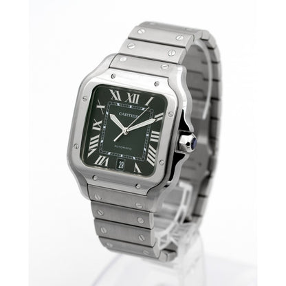 Rolex Cartier Santos GREEN