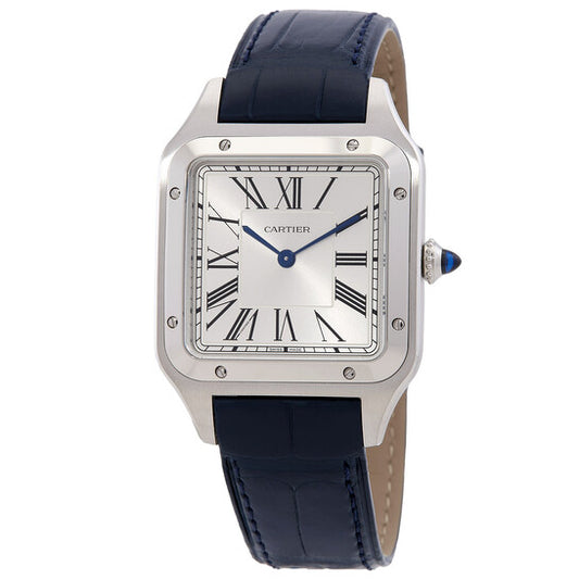 Cartier  Santos Small Model Silver Dial