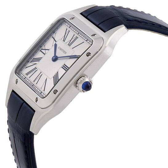 Cartier  Santos Small Model Silver Dial