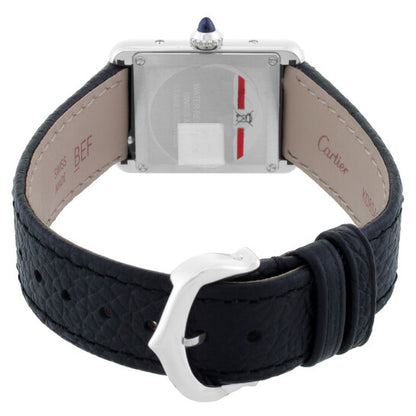 Cartier Tank Must SolarBeat Quartz White Dial