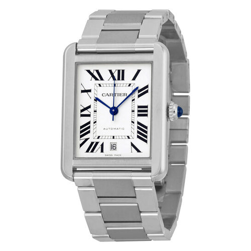 Cartier Tank Solo XL Automatic Silver Dial