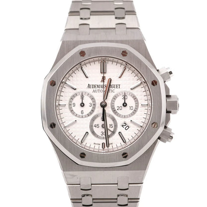 Audemars Piguet Royal Oak Chronograph White Dial