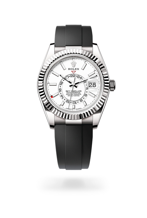 Rolex  Sky-Dweller GMT Automatic Chronometer White Dial