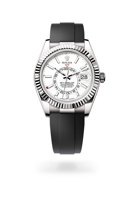 Rolex  Sky-Dweller GMT Automatic Chronometer White Dial