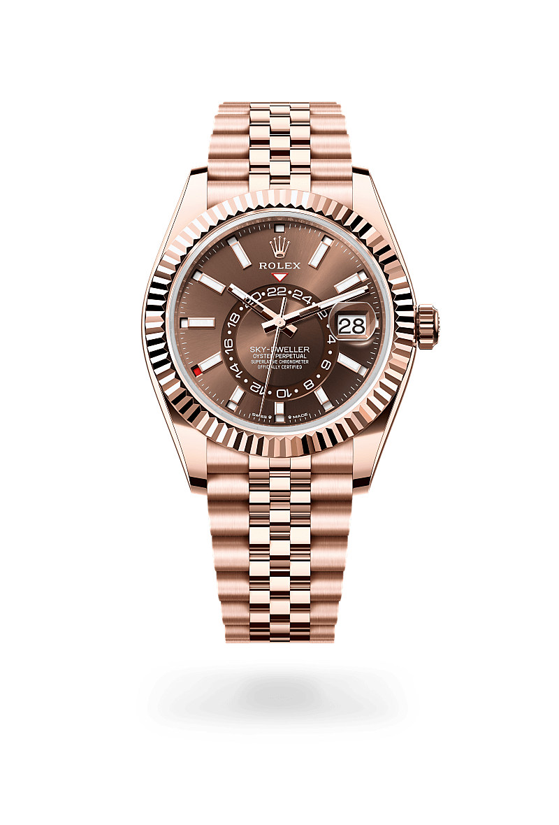 Rolex  Sky Dweller GMT Automatic Chocolate Dial