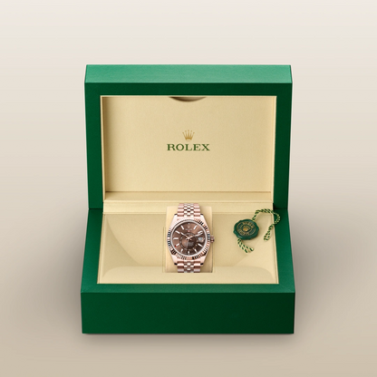 Rolex  Sky Dweller GMT Automatic Chocolate Dial