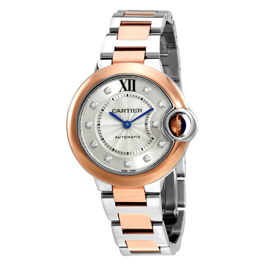 Cartier  Ballon Bleu Silver Dial