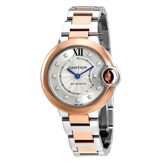 Cartier  Ballon Bleu Silver Dial
