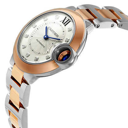 Cartier  Ballon Bleu Silver Dial